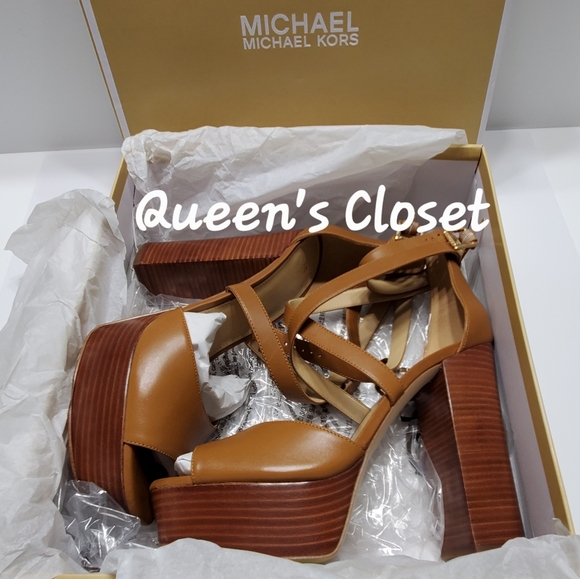 MICHAEL Michael Kors | Burke Platform Heels | BRAND NEW - Picture 4 of 11